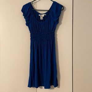 Casual blue dress